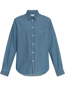 SAMSOE SAMSOE Сарьян P рубашка, синий