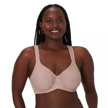 Самый крутой разглаживающий минимизирующий бюстгальтер на косточках df4584 Bali, цвет evening blush