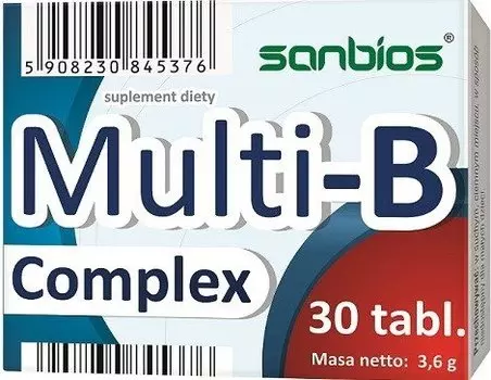 Sanbios, Multi B Com 30T поддерживает нервную систему