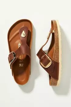 Сандали Birkenstock Gizeh с большой пряжкой, кедровый