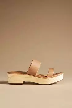 Сандали Nisolo на каблуке, медовый