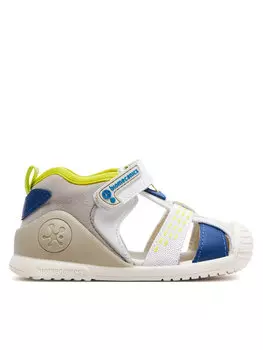 Сандалии 242155-B Biomecanics, красочный/белый