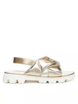 Сандалии 251GCJ044 S Twinset, золотой