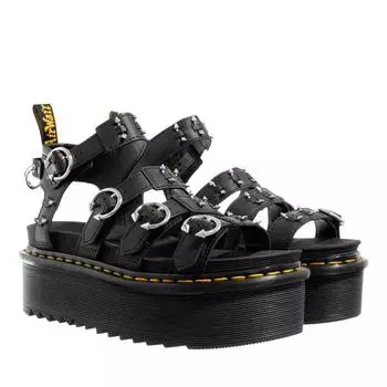 Сандалии 3 strap sandal Dr. Martens, черный