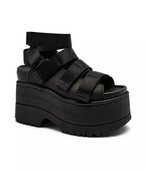 Сандалии 3в1 GoldenRise Ugg, черный