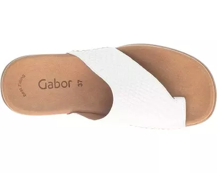 Сандалии 83.700 Gabor, тканый латте