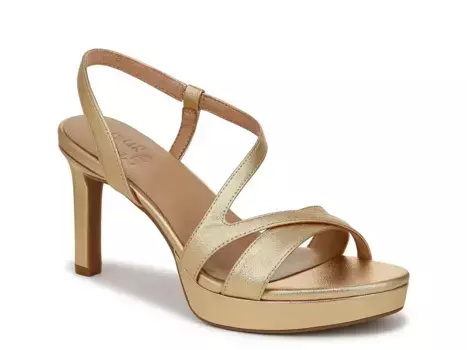 Сандалии Abby Platform Naturalizer, Gold Metallic