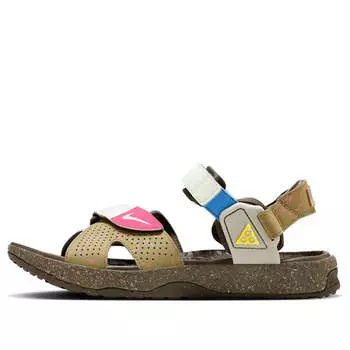 Сандалии acg deschutz 'yellow ironstone and neutral olive' Nike, мультиколор