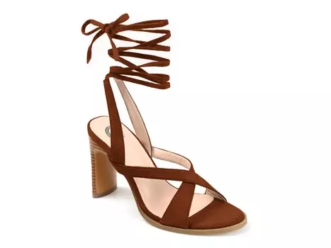 Сандалии Adalee из коллекции Journee Collection, темно-коричневый