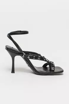 Сандалии Adaline из экокожи с люверсами Steve Madden, черный