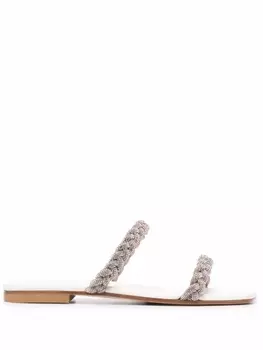 Сандалии Addison Stuart Weitzman, белый