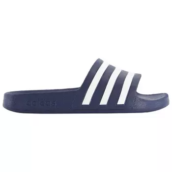 Сандалии Adidas Adilette Aqua, цвет Dark Blue/Ftw White/Dark Blue