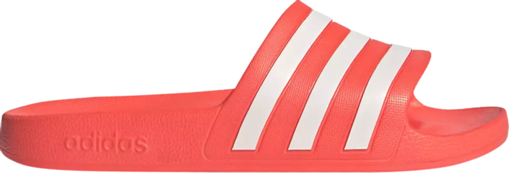 Сандалии Adidas Adilette Aqua Slide 'Solar Red White', красный