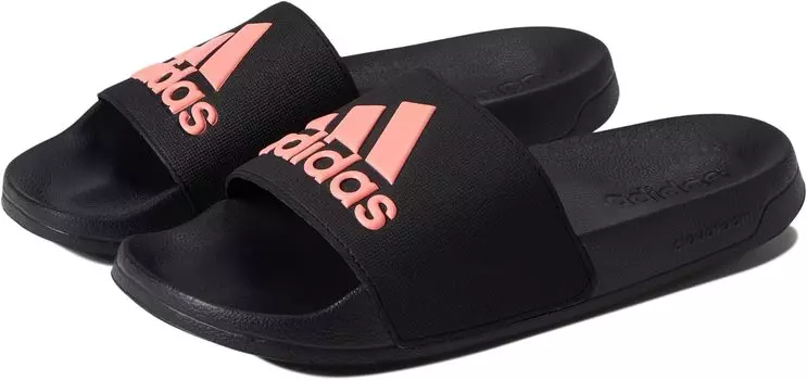 Сандалии Adidas Adilette Shower Sandals, цвет Black/Acid Red/Black