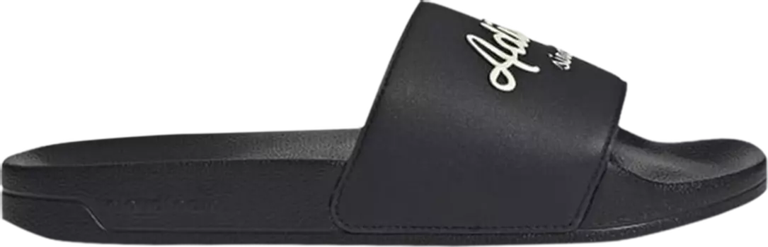 Сандалии Adidas Adilette Shower Slide, черный/белый