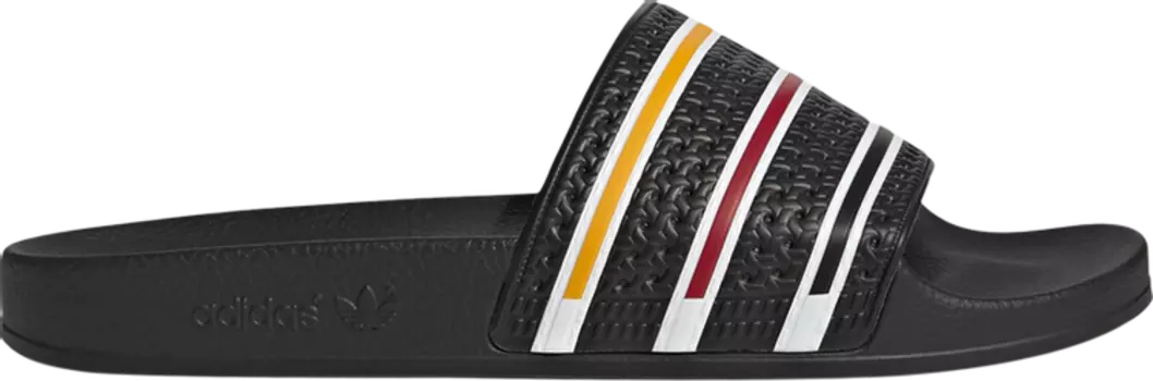 Сандалии Adidas Adilette Slide 'Team Pride - Germany', черный