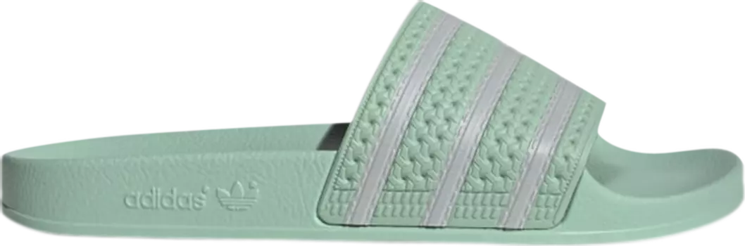Сандалии Adidas Adilette Slides 'Blush Green', зеленый