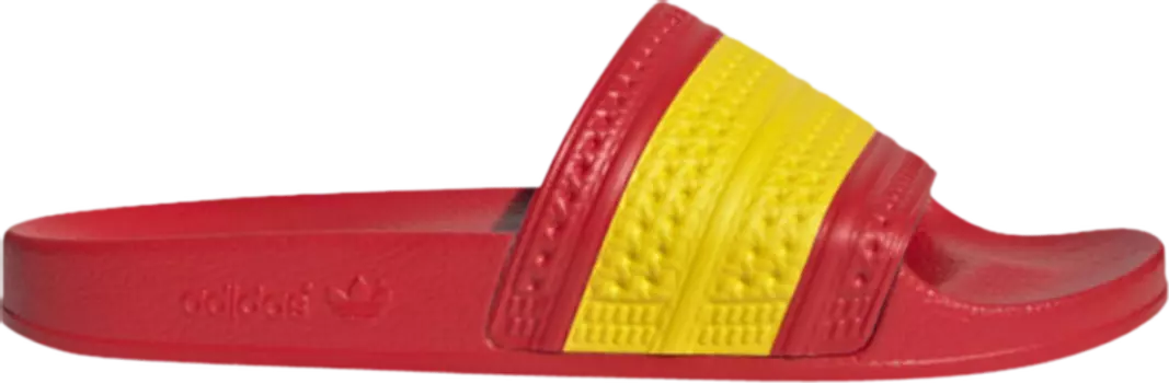 Сандалии Adidas Adilette Slides 'Spain', красный