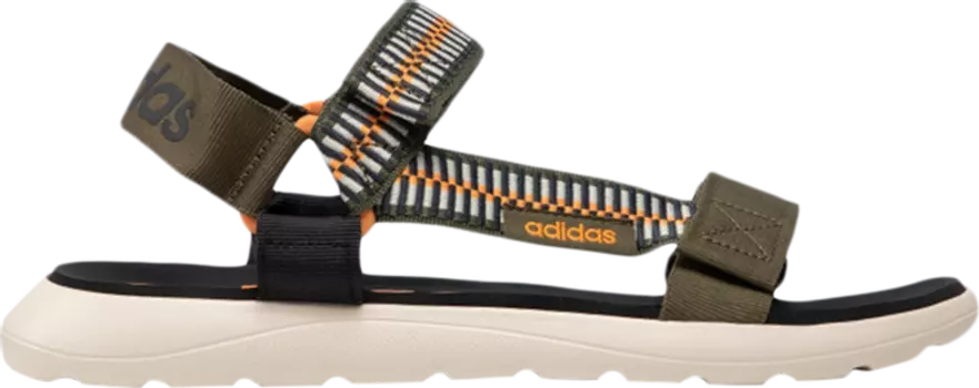 Сандалии Adidas Comfort Sandal, зеленый