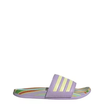 Сандалии Adidas, цвет violett/gelb/violett
