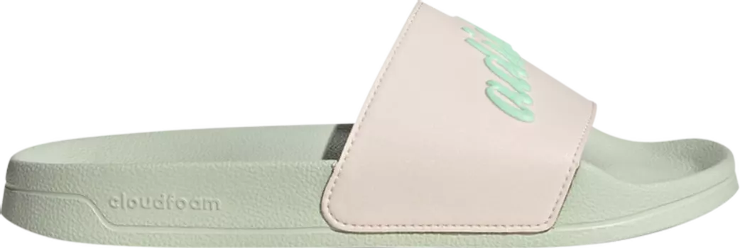 Сандалии Adidas Wmns Adilette Shower Slide 'Wonder Quartz Linen Green', зеленый