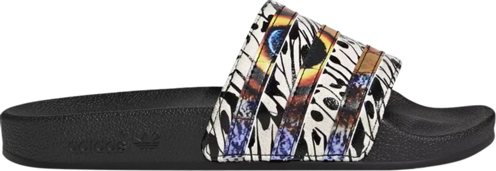 Сандалии Adidas Wmns Adilette Slide 'Butterfly', черный
