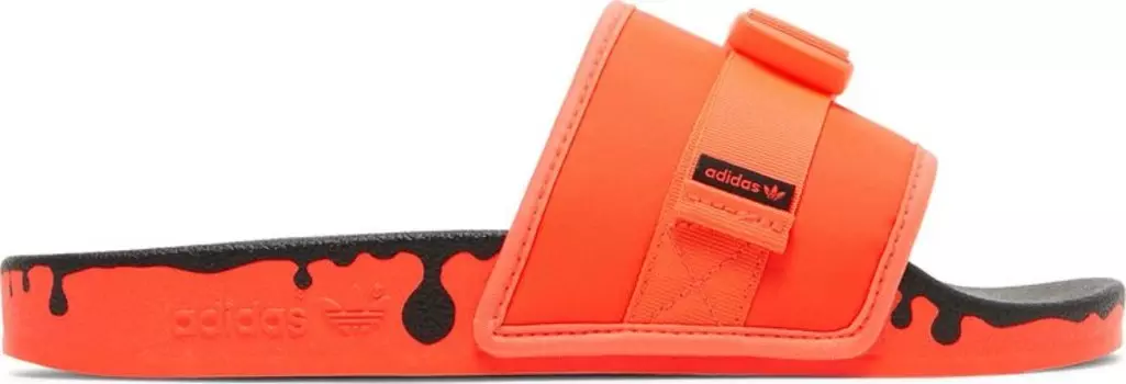 Сандалии Adidas Wmns Pouchylette Slides 'Paint Drip - Solar Red', красный