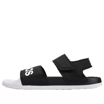Сандалии adilette sandal 'core black' Adidas, мультиколор