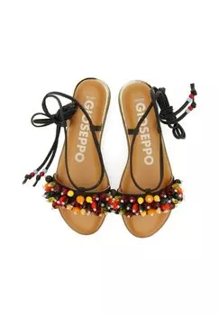 Сандалии Adornos Y Tiras Klos Gioseppo, черный