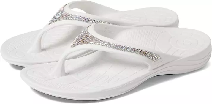 Сандалии Aetrex Fiji Sparkle, белый