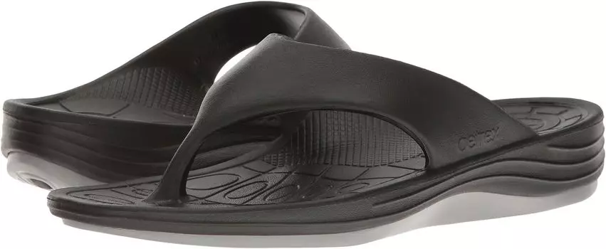 Сандалии Aetrex Maui Flip, черный