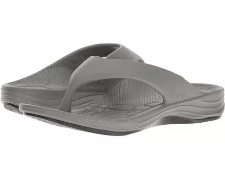 Сандалии Aetrex Maui Flip, серый
