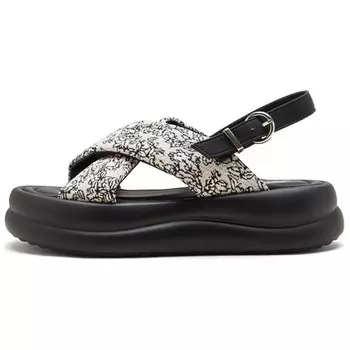 Сандалии AGSDON One-Strap Sandals Women's, бежевый