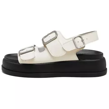 Сандалии AGSDON One-Strap Sandals Women's, бежевый