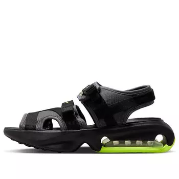 Сандалии air max sol 'black dark grey white volt' Nike, мультиколор