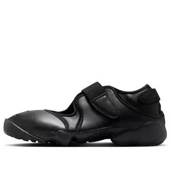 Сандалии air rift 'black' Nike, черный