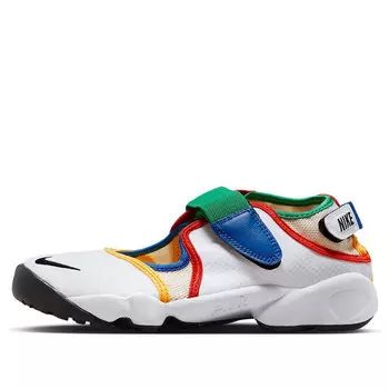 Сандалии air rift breathe 'white citron pulse' Nike, белый