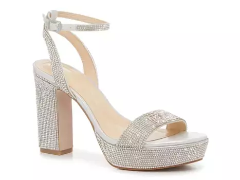 Сандалии Aitina Platform Jessica Simpson, Silver Metallic