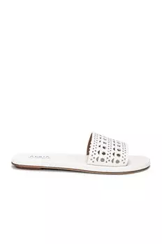 Сандалии Alaa Perforated Flat, цвет Blanc Casse