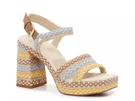 Сандалии Alex Platform Sandal Dolce Vita, цвет beige_yellow_lightblue