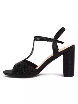 Сандалии Alexa 2 с Т-образным ремешком и украшением Chic By Lady Couture, черный