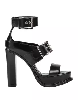 Сандалии Alexander Mcqueen, черный