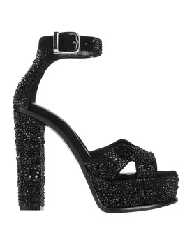 Сандалии Alexander Mcqueen, черный