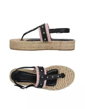 Сандалии Alexander Mcqueen, черный