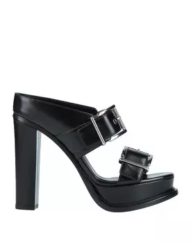 Сандалии Alexander Mcqueen, черный