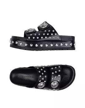 Сандалии Alexander Mcqueen, черный