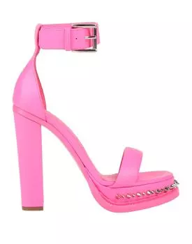Сандалии Alexander Mcqueen, фуксия