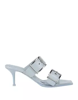 Сандалии Alexander Mcqueen, небесно-голубой