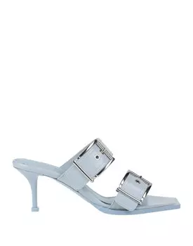 Сандалии Alexander Mcqueen, небесно-голубой