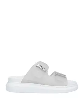 Сандалии Alexander Mcqueen, прозрачный